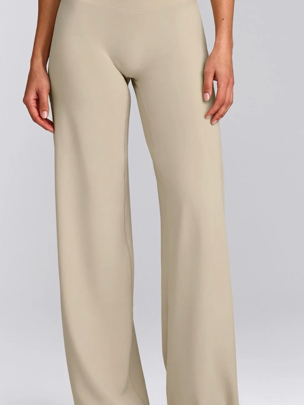 SoftMotion™ Straight Leg Pants with Gray Logo